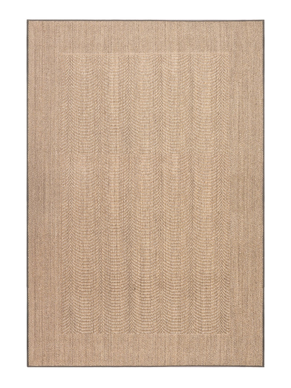 Alfombra Sisal Natural Ondas Arena