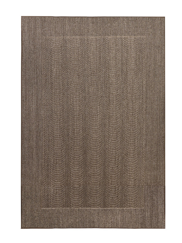 Alfombra Sisal Natural Ondas Taupe
