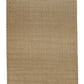 Alfombra Sisal Natural GG687 Borde de Tela Beige