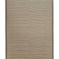 Alfombra Sisal Natural KF731 Borde de Tela Café Oscuro