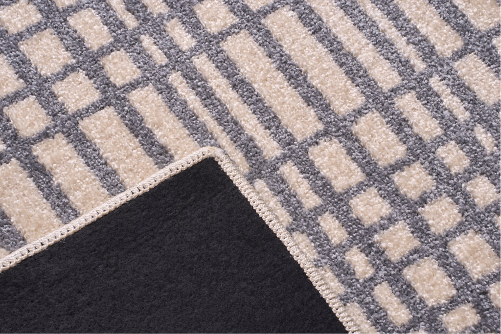Alfombra Polipropileno Polo Paris 42 Arena Grafito - 150x200