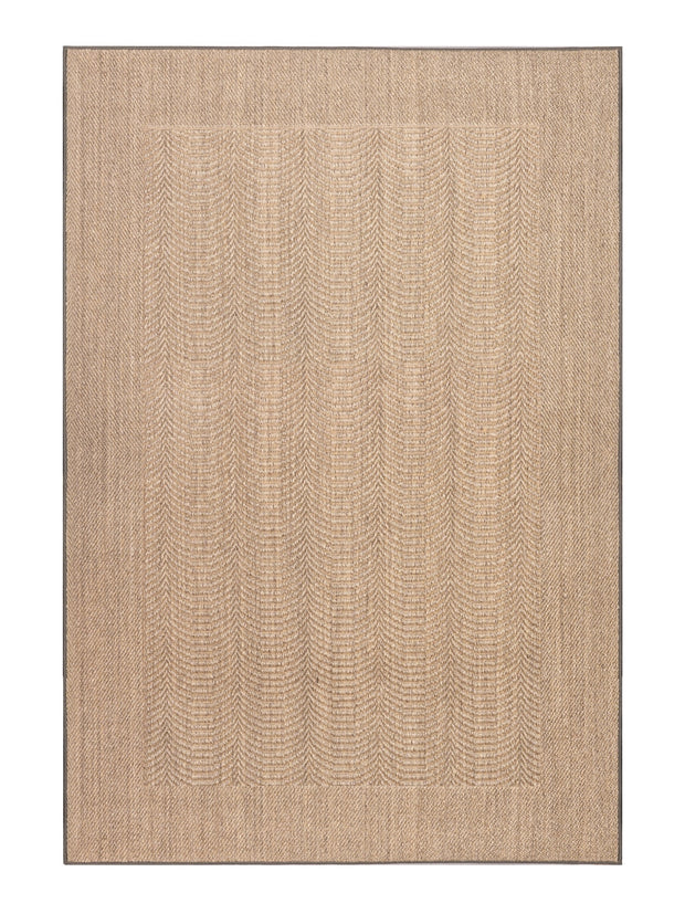 Alfombra Sisal Natural Ondas Arena