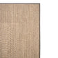 Alfombra Sisal Natural Ondas Arena