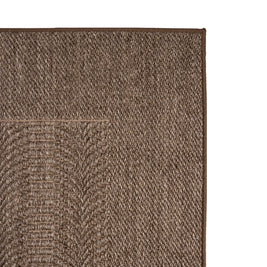 Alfombra Sisal Natural Ondas Taupe