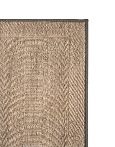Alfombra Pasillo Sisal Natural Ondas Arena