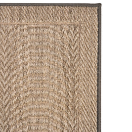 Alfombra Pasillo Sisal Natural Ondas Arena