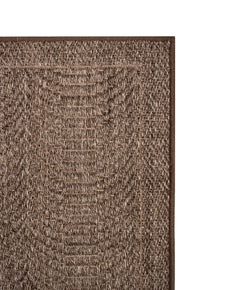 Alfombra Pasillo Sisal Natural Ondas Taupe