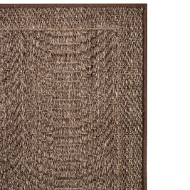 Alfombra Pasillo Sisal Natural Ondas Taupe