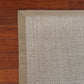 Alfombra Sisal Natural VB1065 Borde de Tela Beige