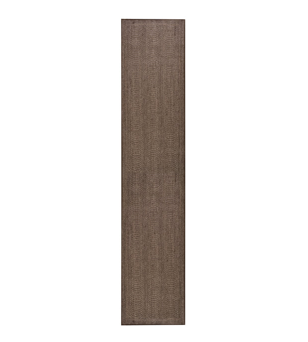 Alfombra Pasillo Sisal Natural Ondas Taupe