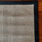 Alfombra Sisal Natural VB563 Borde de Tela Negro