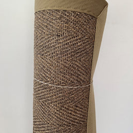 Alfombra Sisal Natural VB563 Borde de Tela Beige