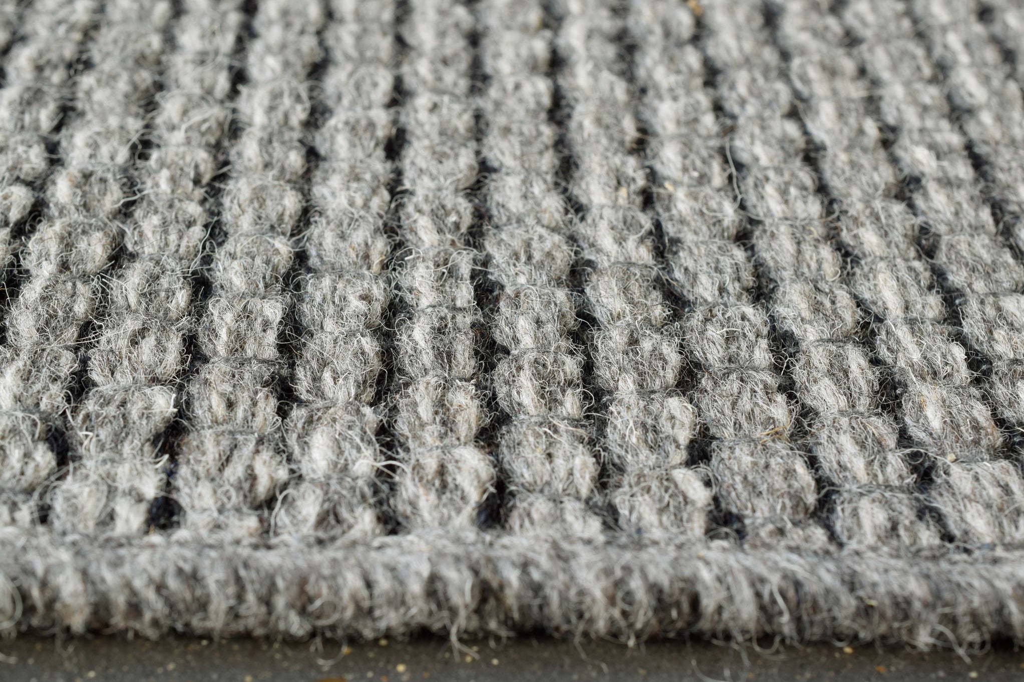 Alfombra de Lana High Line 99215 Gris Oscuro