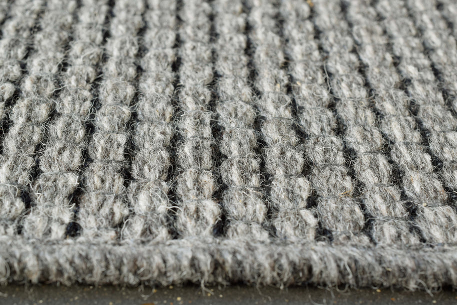 Alfombra de Lana High Line 99215 Gris Oscuro