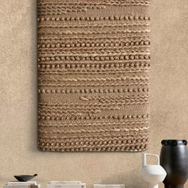 Cuadro Arantes Khaki Yute - Algodón 60x90 cm