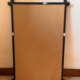 Espejo Madera Rectangular Cruz de Pared 60x90 cm Aurora