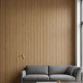 Wall Panel Interior WPC Flat Maple 15x290 cm