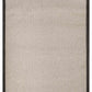 Alfombra Sisal Sintetico Espiga Taupe Borde Tela Gris