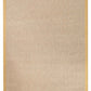Alfombra Sisal Sintetico Lasis Beige Borde Tela Beige