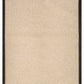 Alfombra Sisal Sintetico Lasis Beige Borde Tela Negro