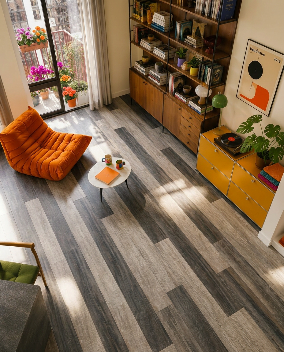Piso Laminado Audacity Plank WRL 10mm Col 1221
