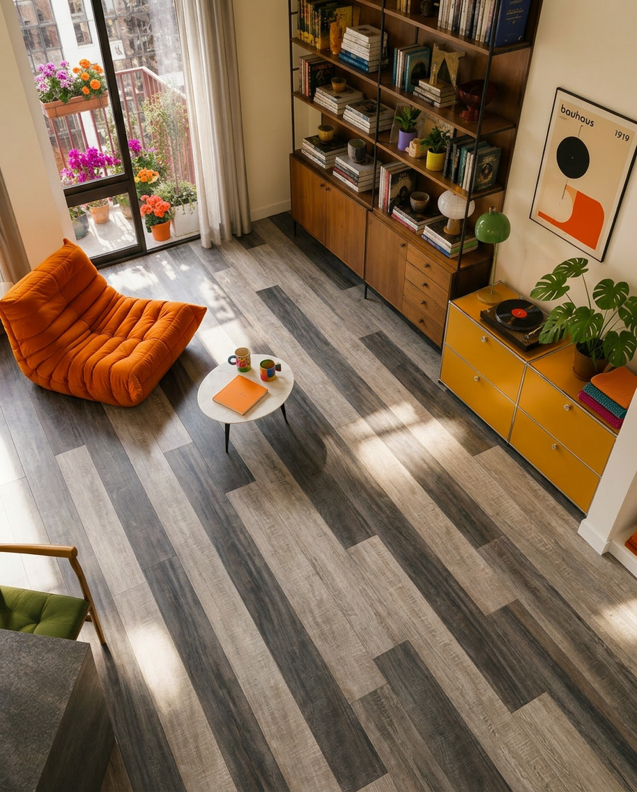 Piso Laminado Audacity Plank WRL 10mm Col 1221