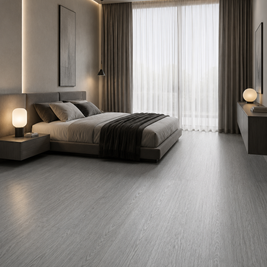 Piso Vinilico Modular Aquarius SPC 5.3mm Grey 7050