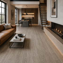 Piso Vinilico Modular Aquarius SPC 5.3mm Olmo 1043