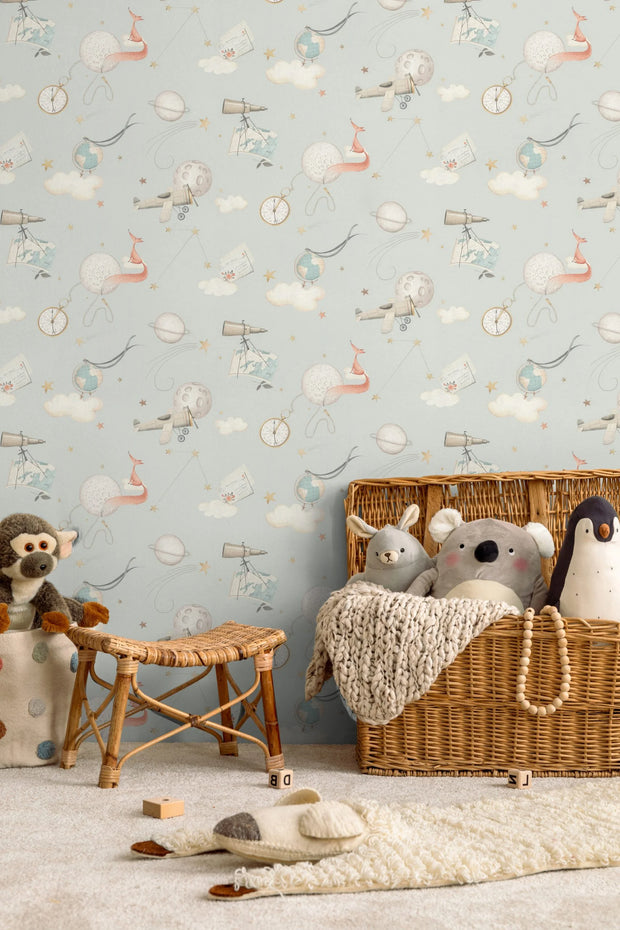 Papel Mural Kids World II Rasch | 302226