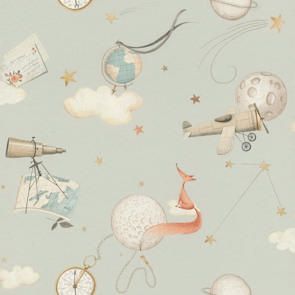 Papel Mural Kids World II Rasch | 302226