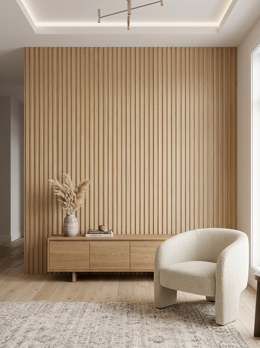 Wall Panel Interior WPC Flat Abedul 15x290 cm