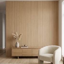 Wall Panel Interior WPC Flat Abedul 15x290 cm