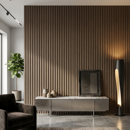 Wall Panel Interior WPC Flat Fresno 15x290 cm