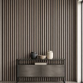 Wall Panel Interior WPC Fondo Negro Fresno 16x290x2,2 cm