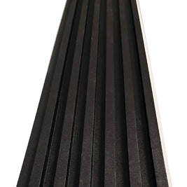 Wall Panel Interior WPC S Negro Matte 16x290x1,6 cm
