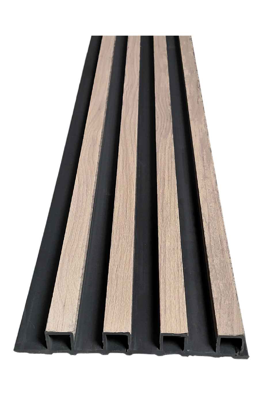 Wall Panel Interior WPC Fondo Negro Fresno 16x290x2,2 cm