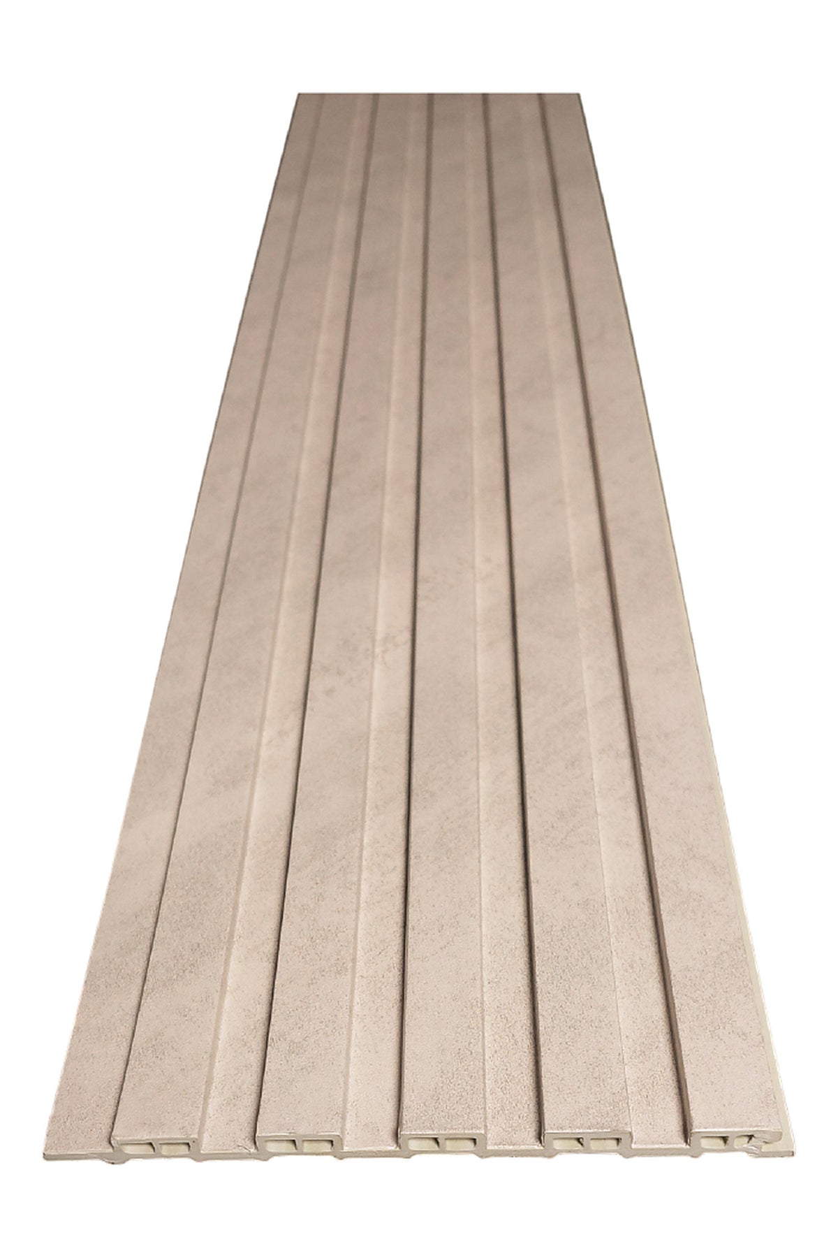 Wall Panel Interior WPC Flat Blanco Grisáceo 15x290 cm
